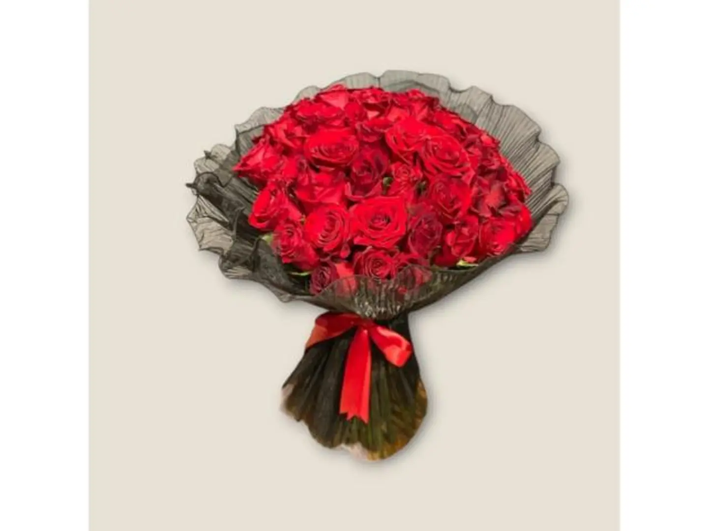 Red Fabric Bouquet