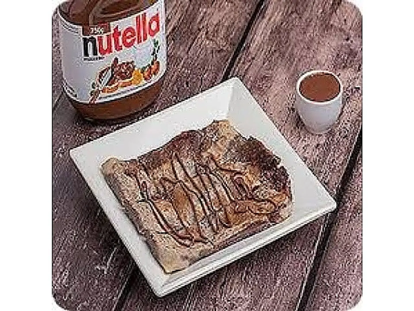 طبق حلو نوتيلاء