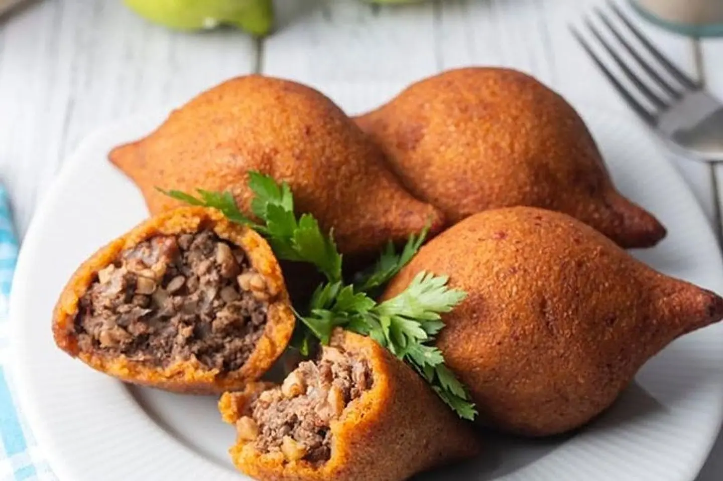 كبة محشية لحم