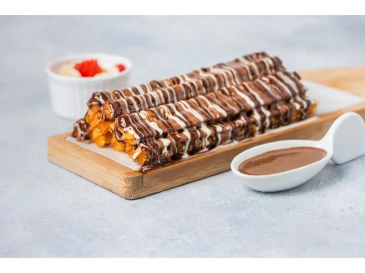 وافل فرايز كوب شوكلاته بلجيكي