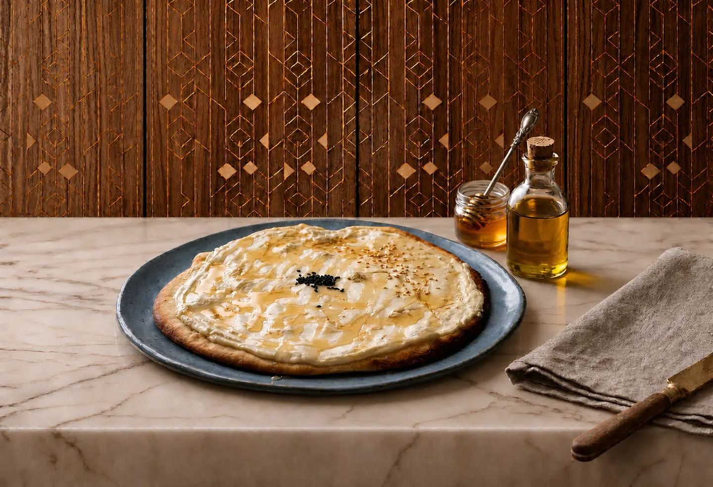 Labneh & Honey Pastry