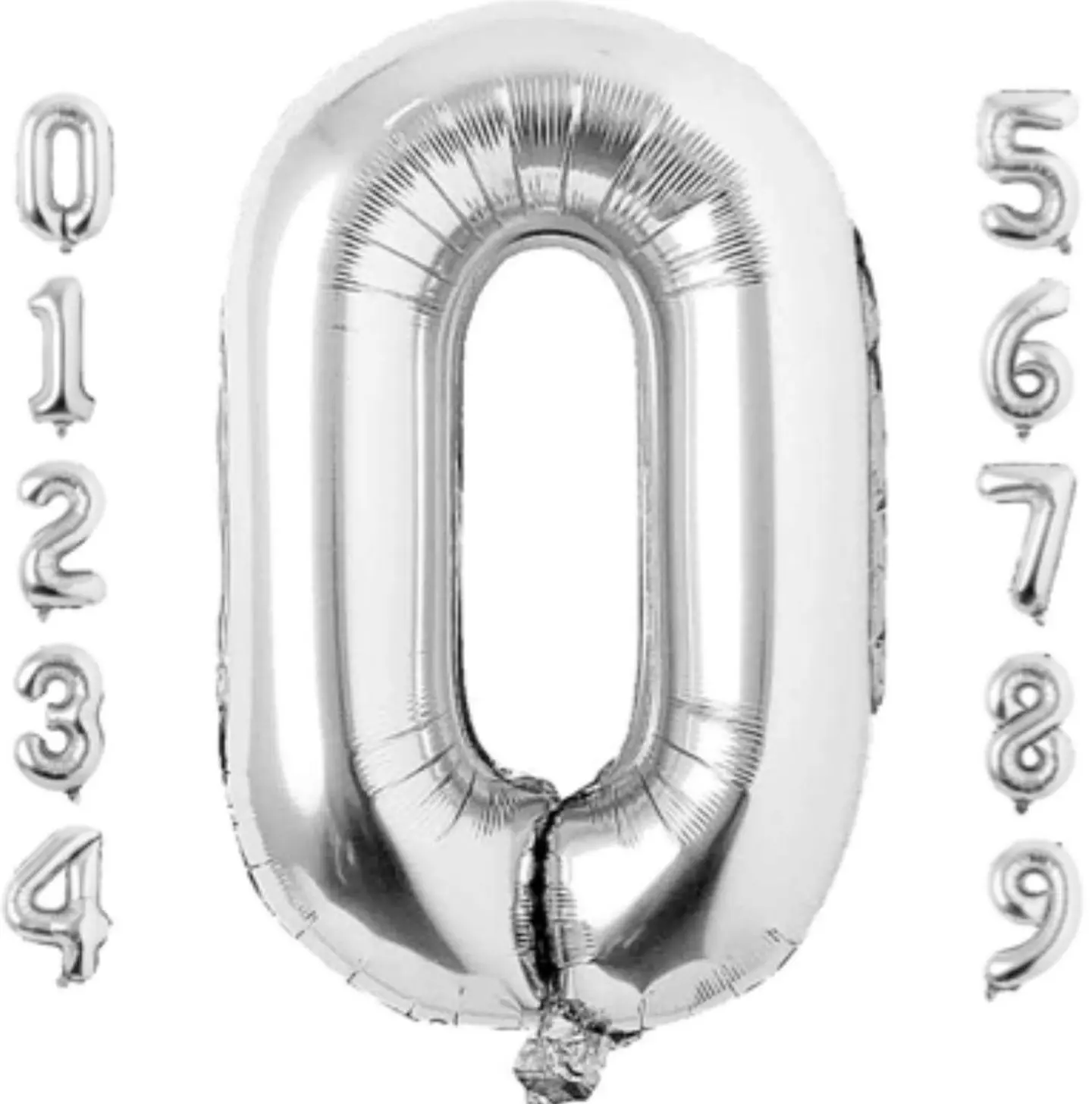Foil Number Helium Balloon