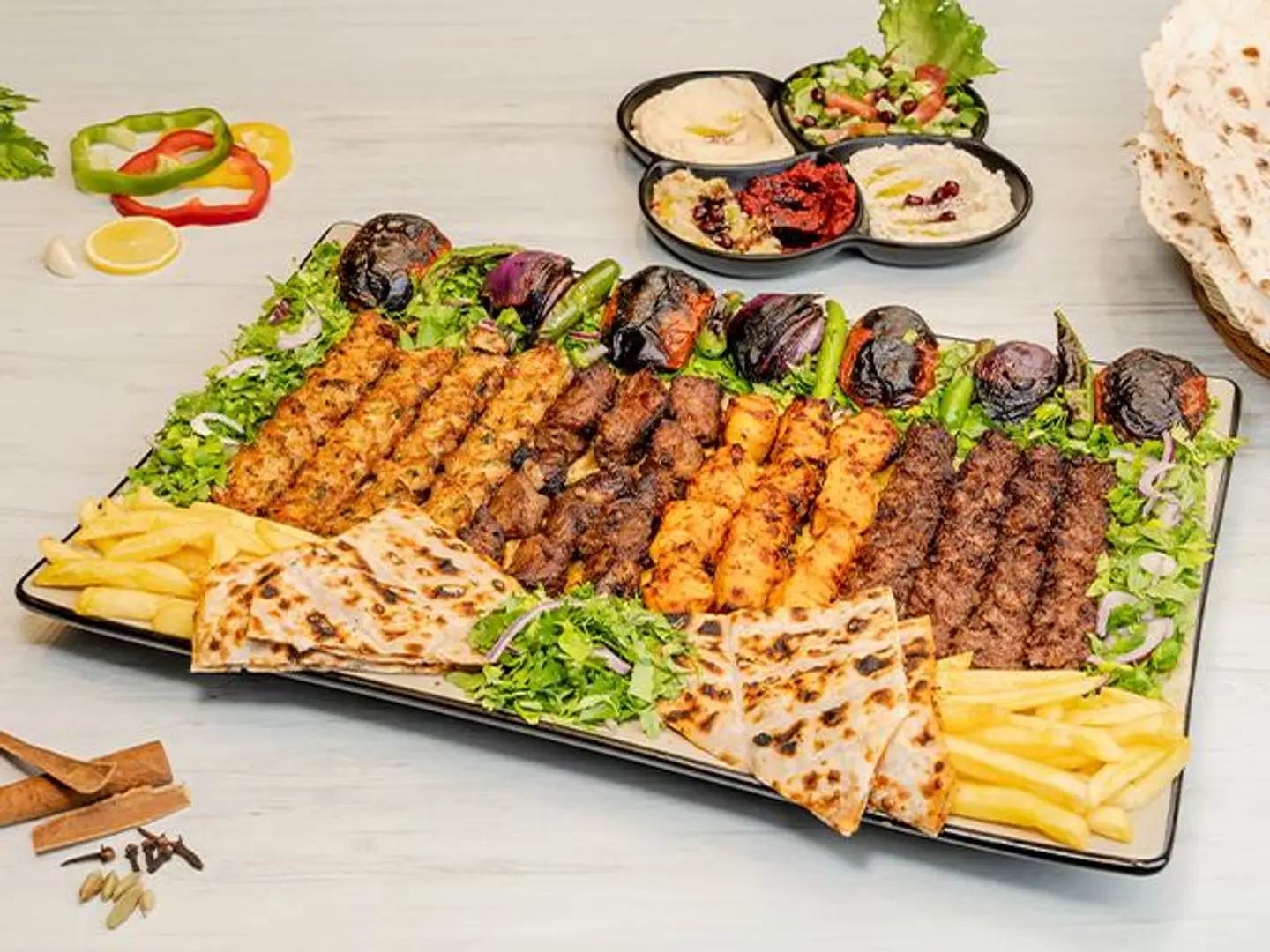 Mixed Grill (18 Skewers)