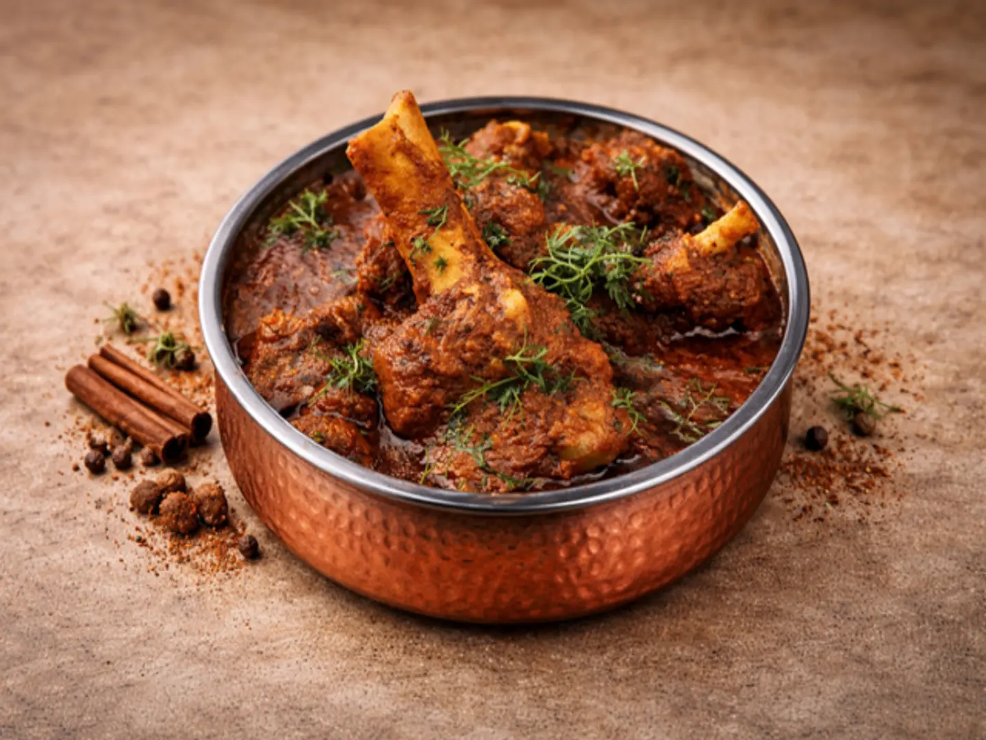 Mutton Kadai Boneless