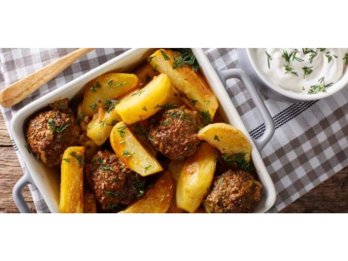 Kofta With Potatoes