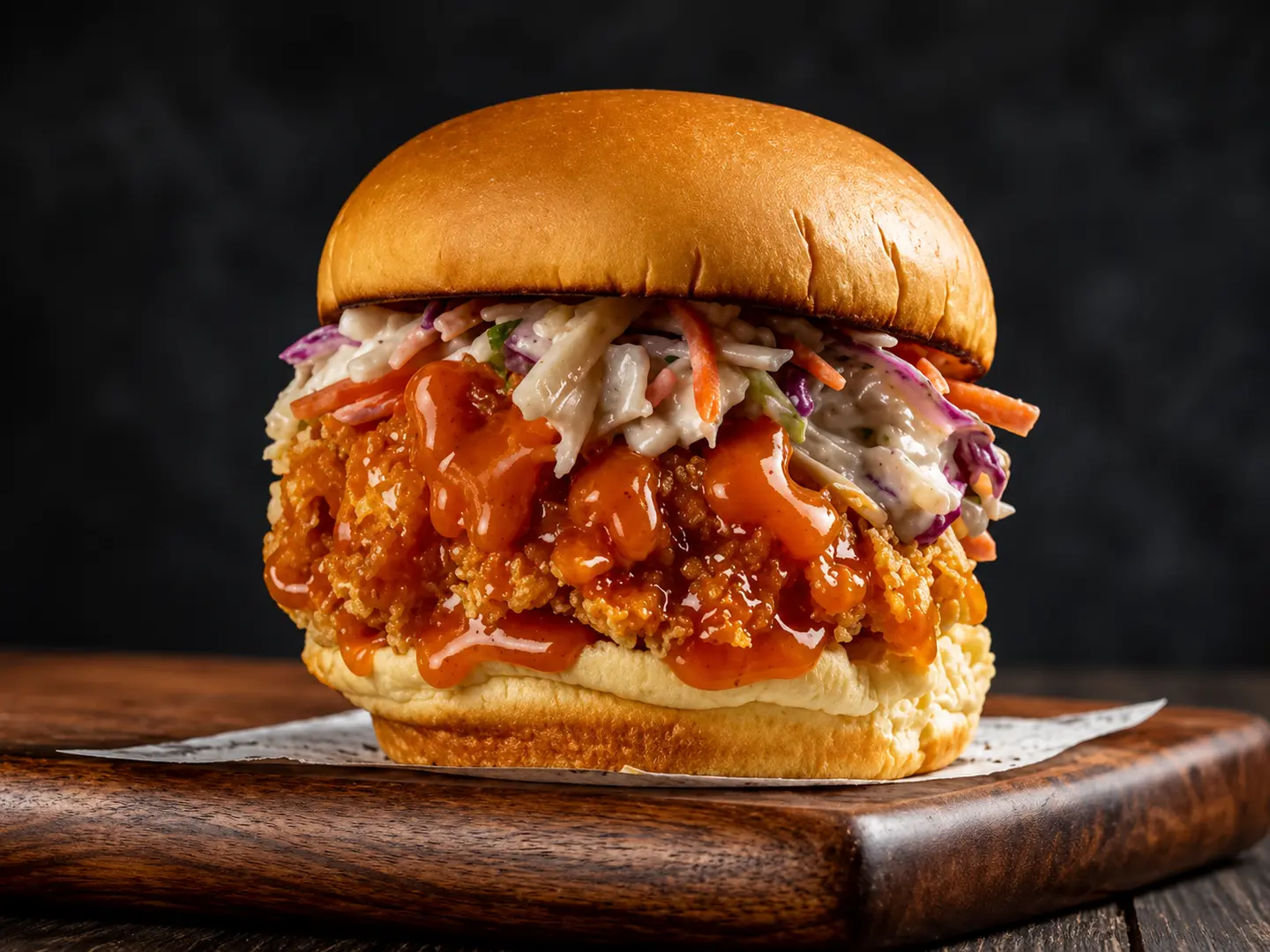 Maple Sriracha Burger
