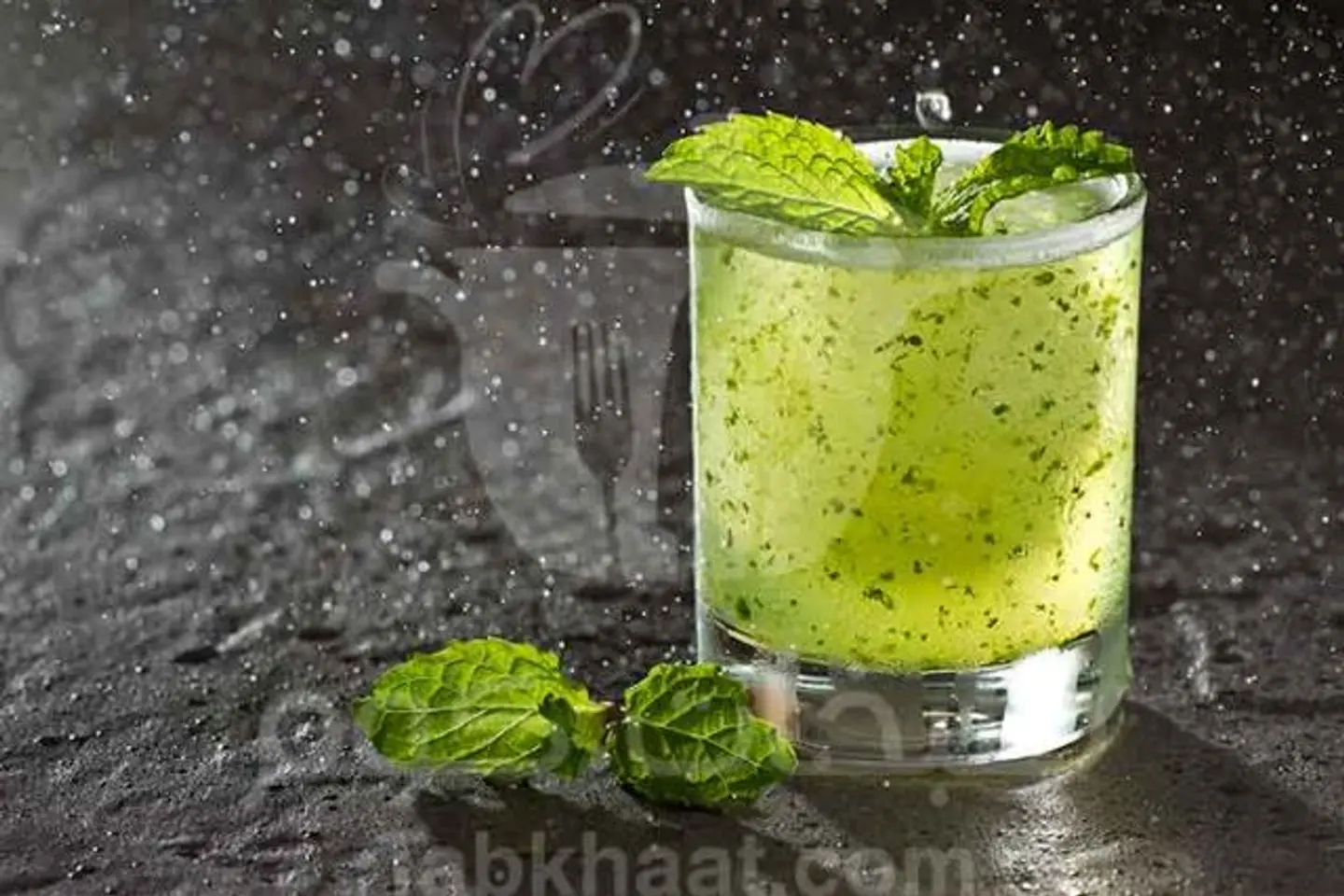 عصير ليمون نعناع صغير