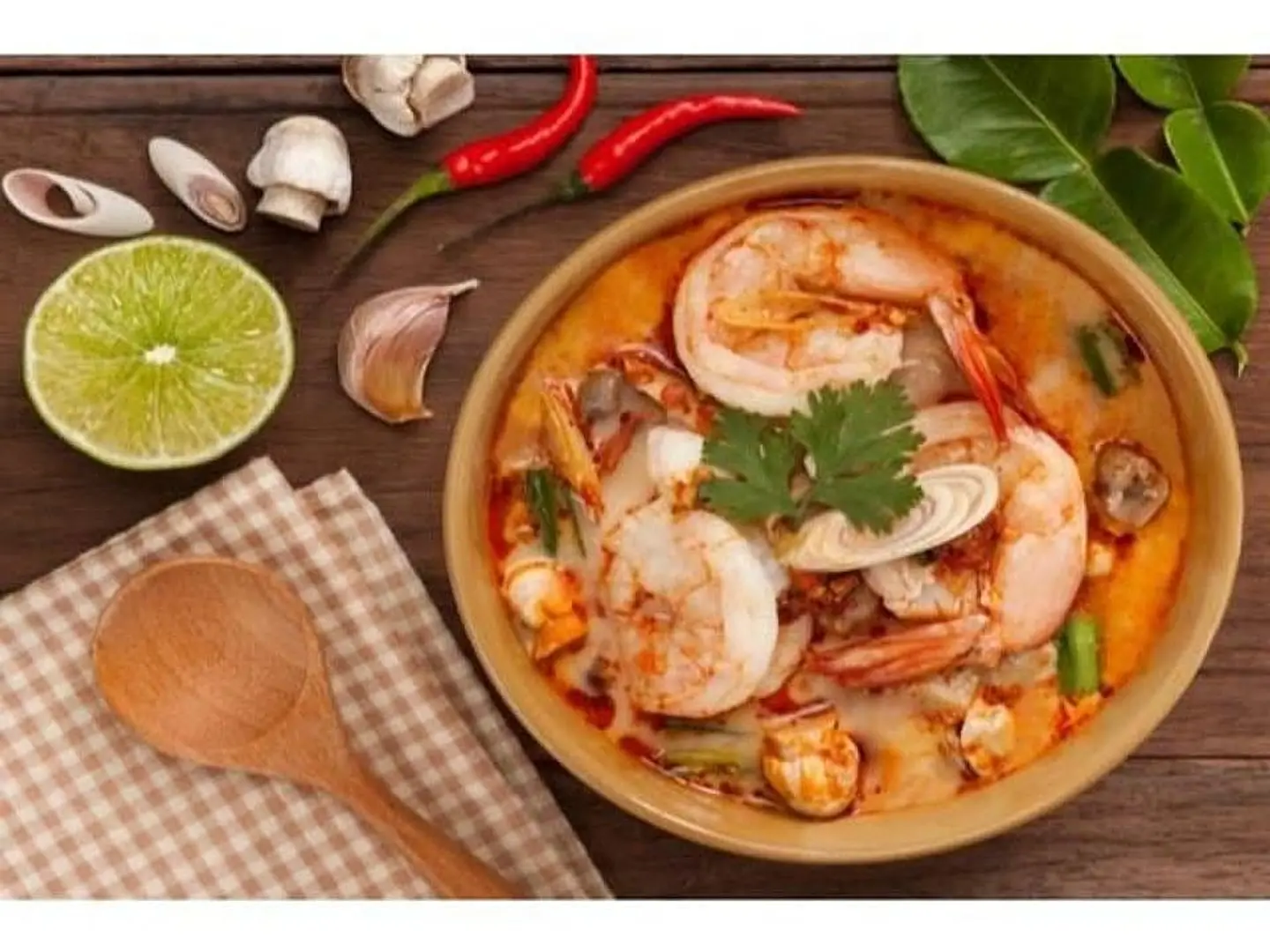 شوربة سي فود حمراء