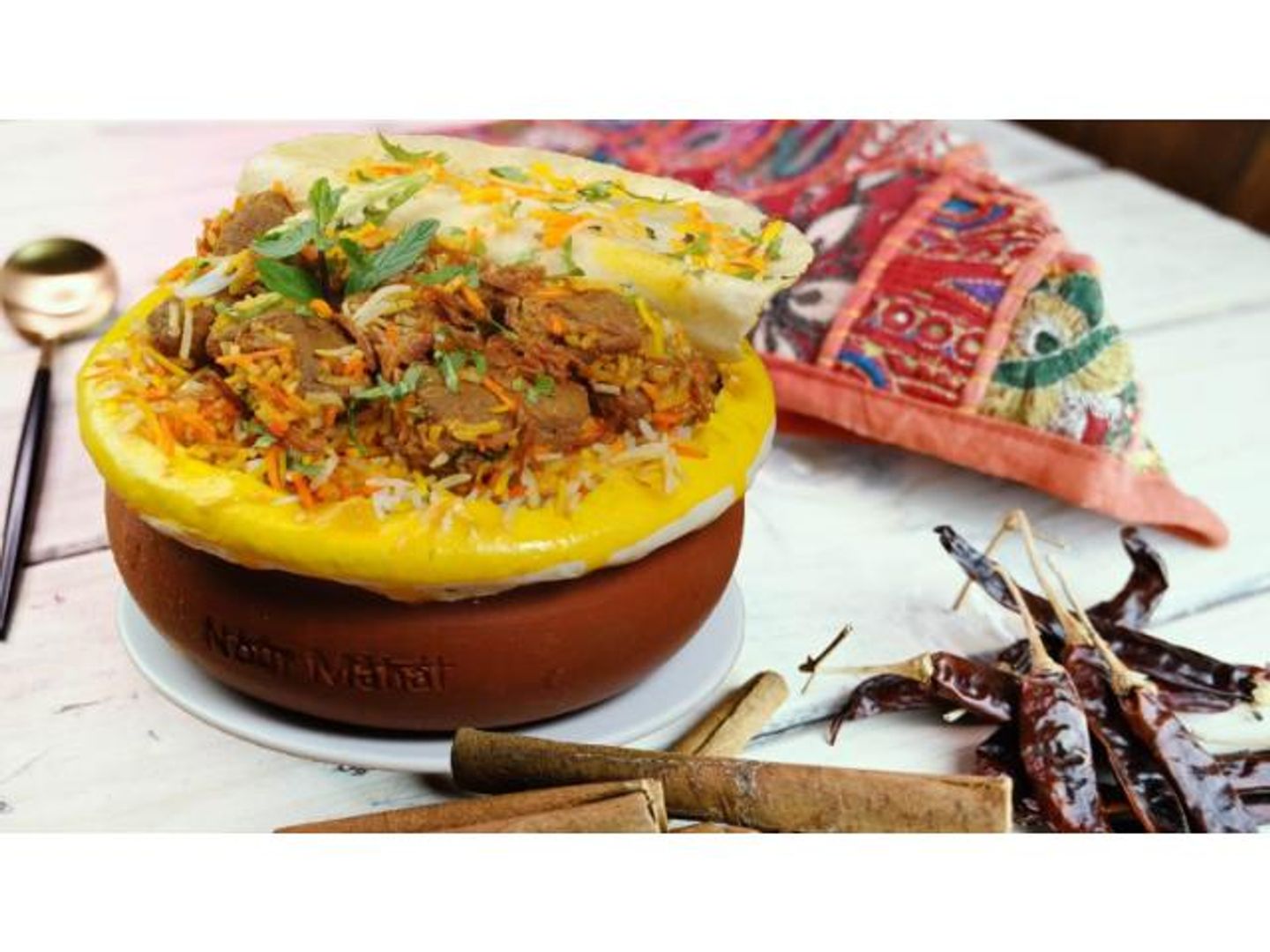 Dum Biryani With Shrimp