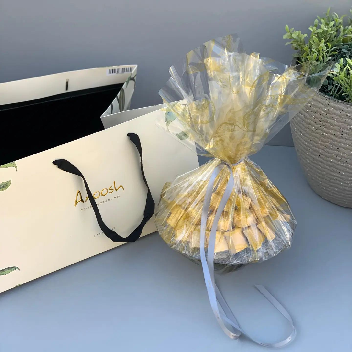 صينية شوكولاتة انوش