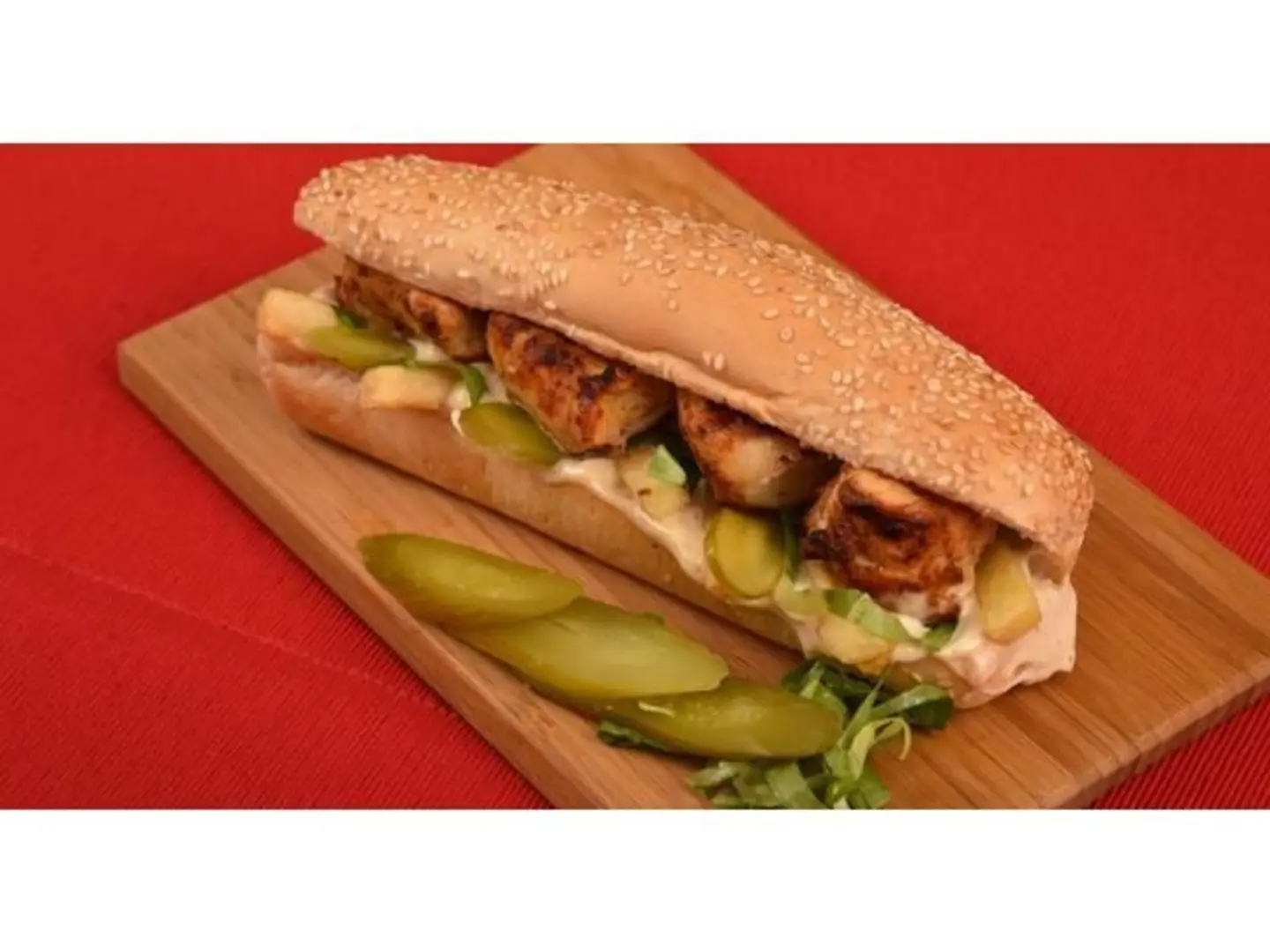 Meat Shish Tawook Sandwich