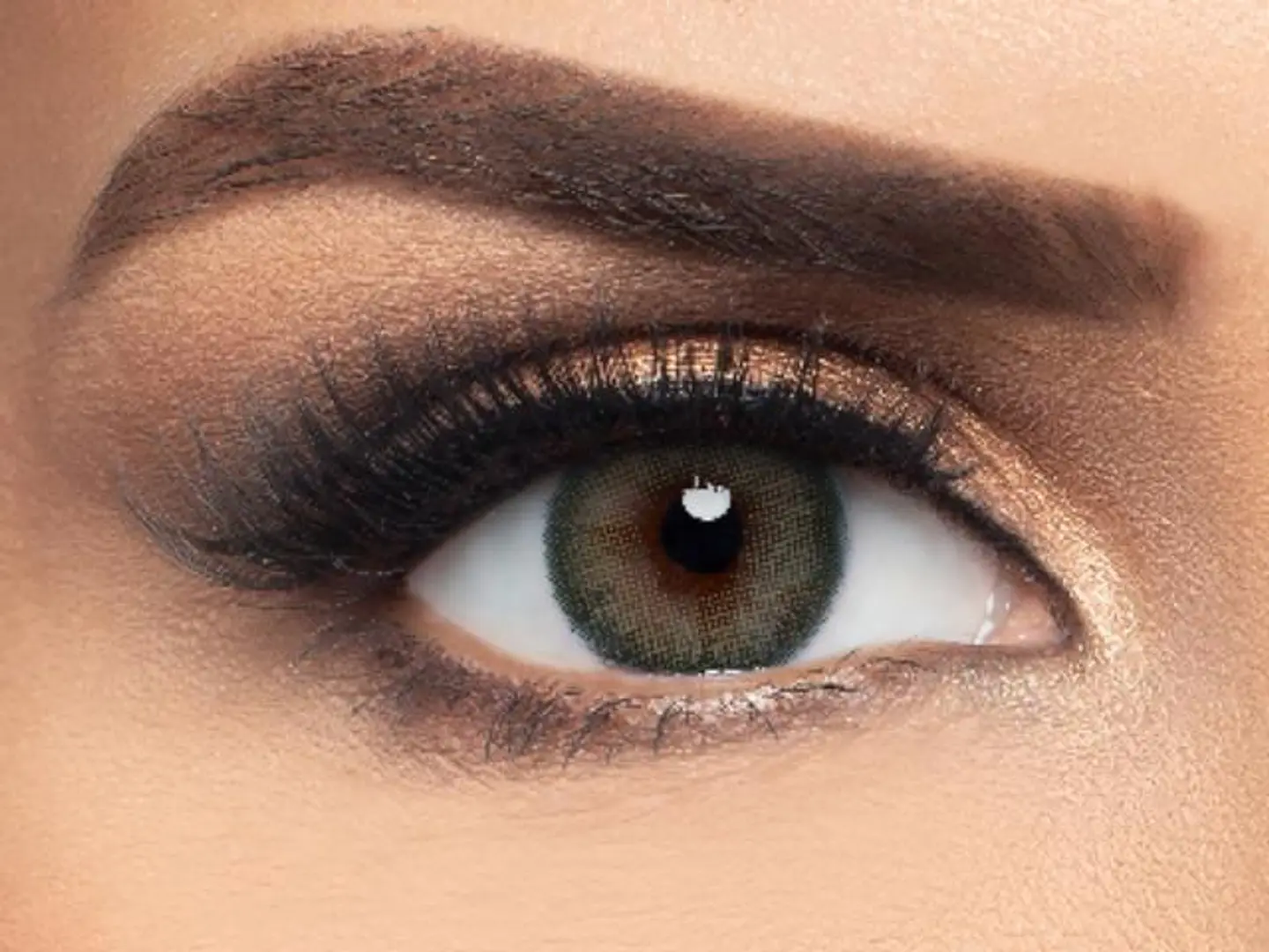 Layala Selene Green Colored Lenses Pack Of 2 Contact Lens Replacement 3 Months