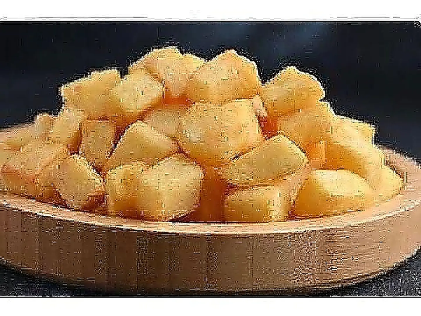 Potato Chunks With Sauce