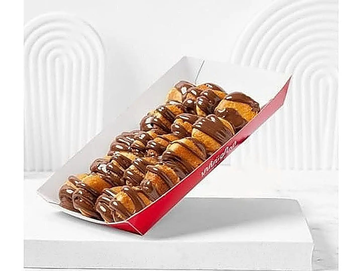 ميني بان كيك نوتيلا كبير