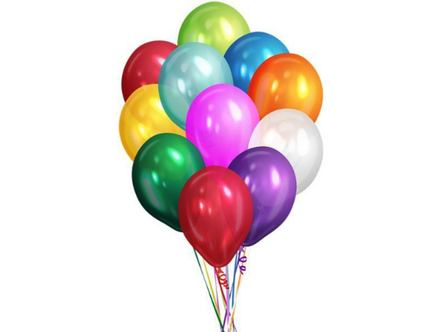 بالون عادي كل الالوان هيليوم