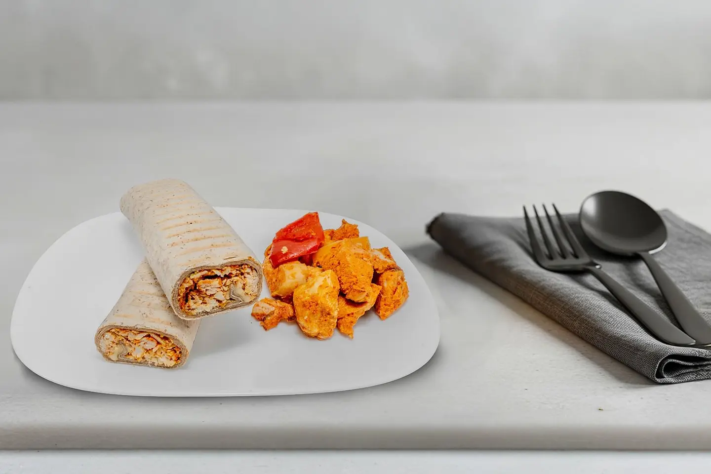 Shish Tawook Tortilla Sandwich