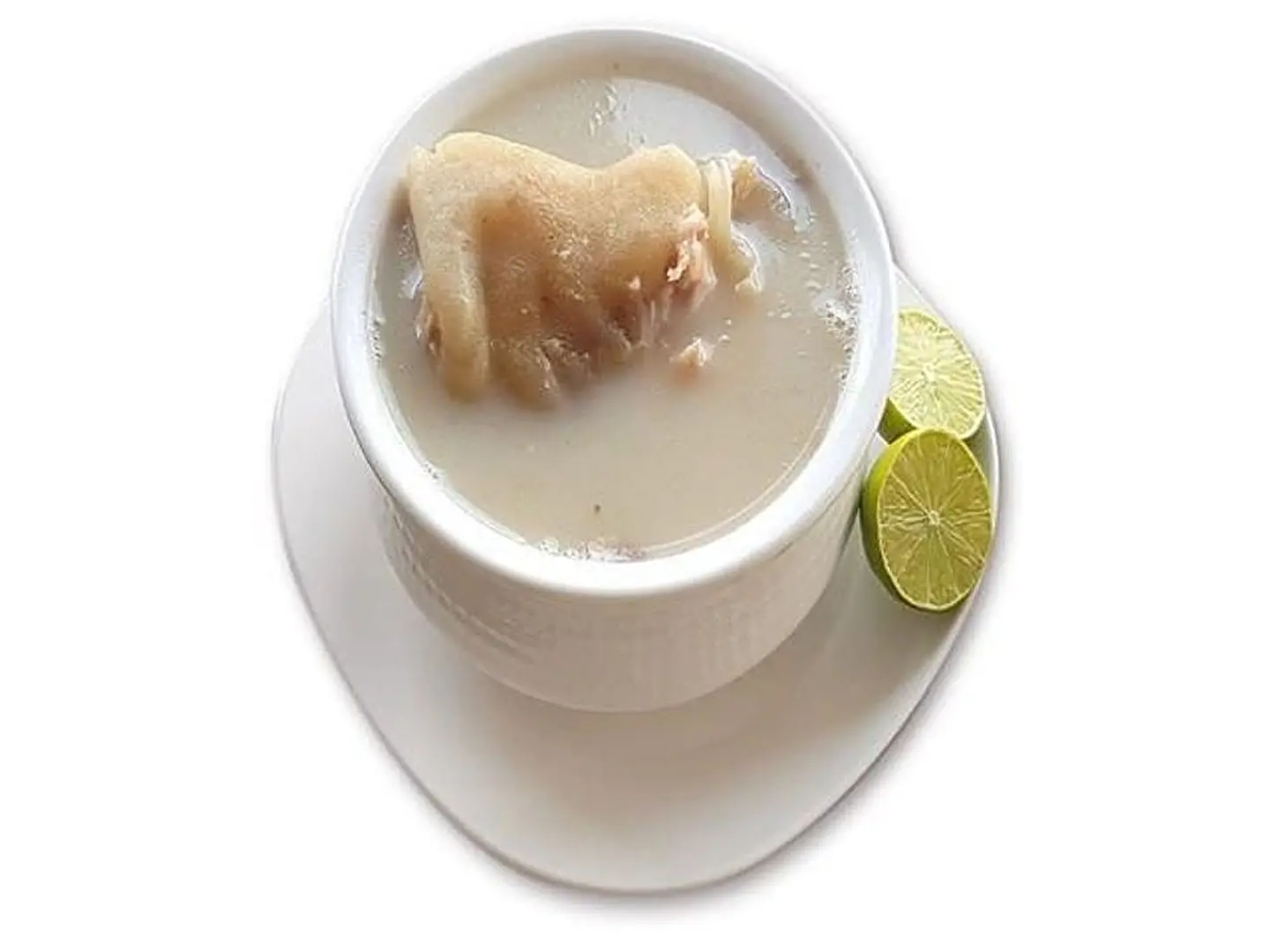 شوربة كوارع قطع