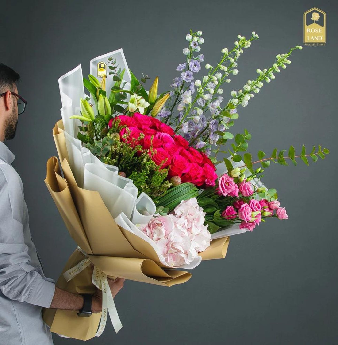باقة ورود هولندي متنوع