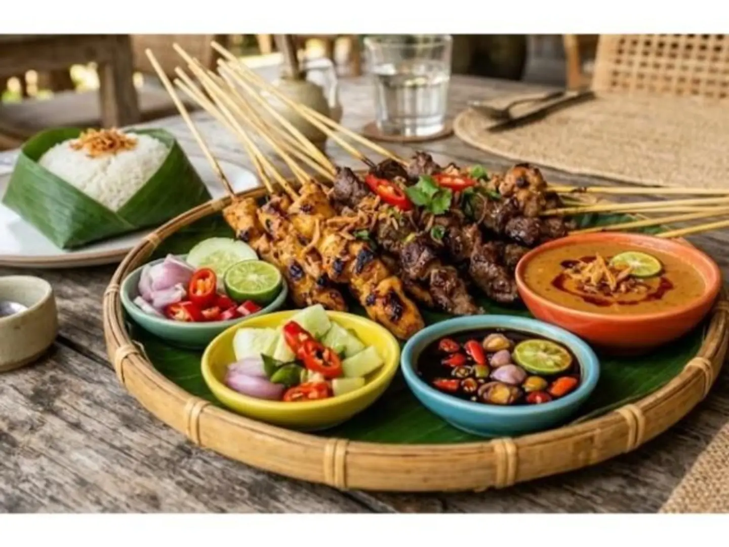 Mixed Beef & Chicken Satay