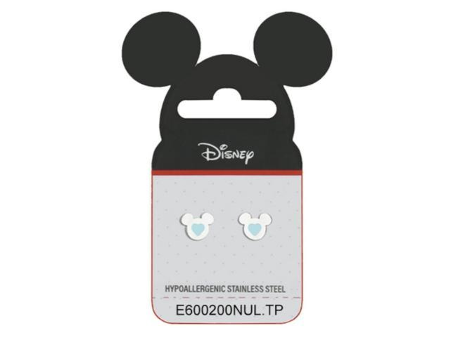 Disney Mickey Mouse Blue Heart Earrings