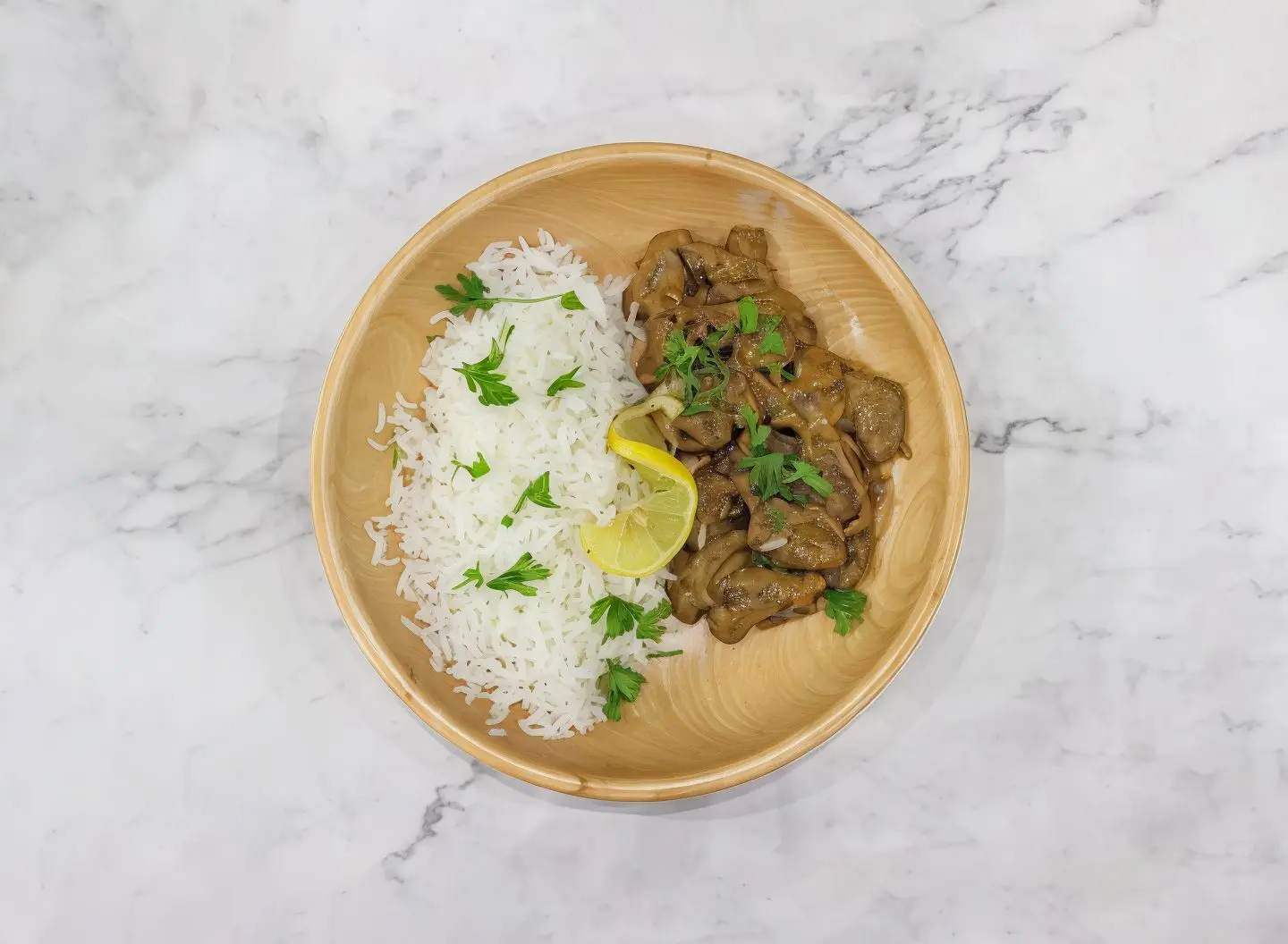 Meat With Mushroom And Pepper