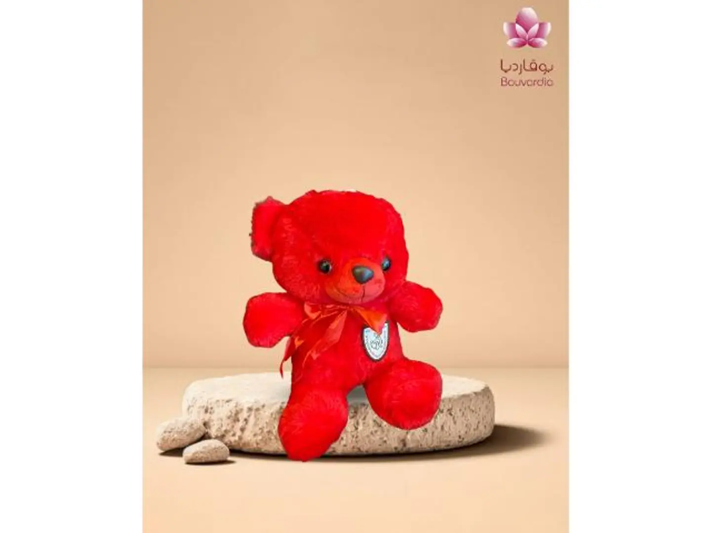 A Small Red Teddy Bear