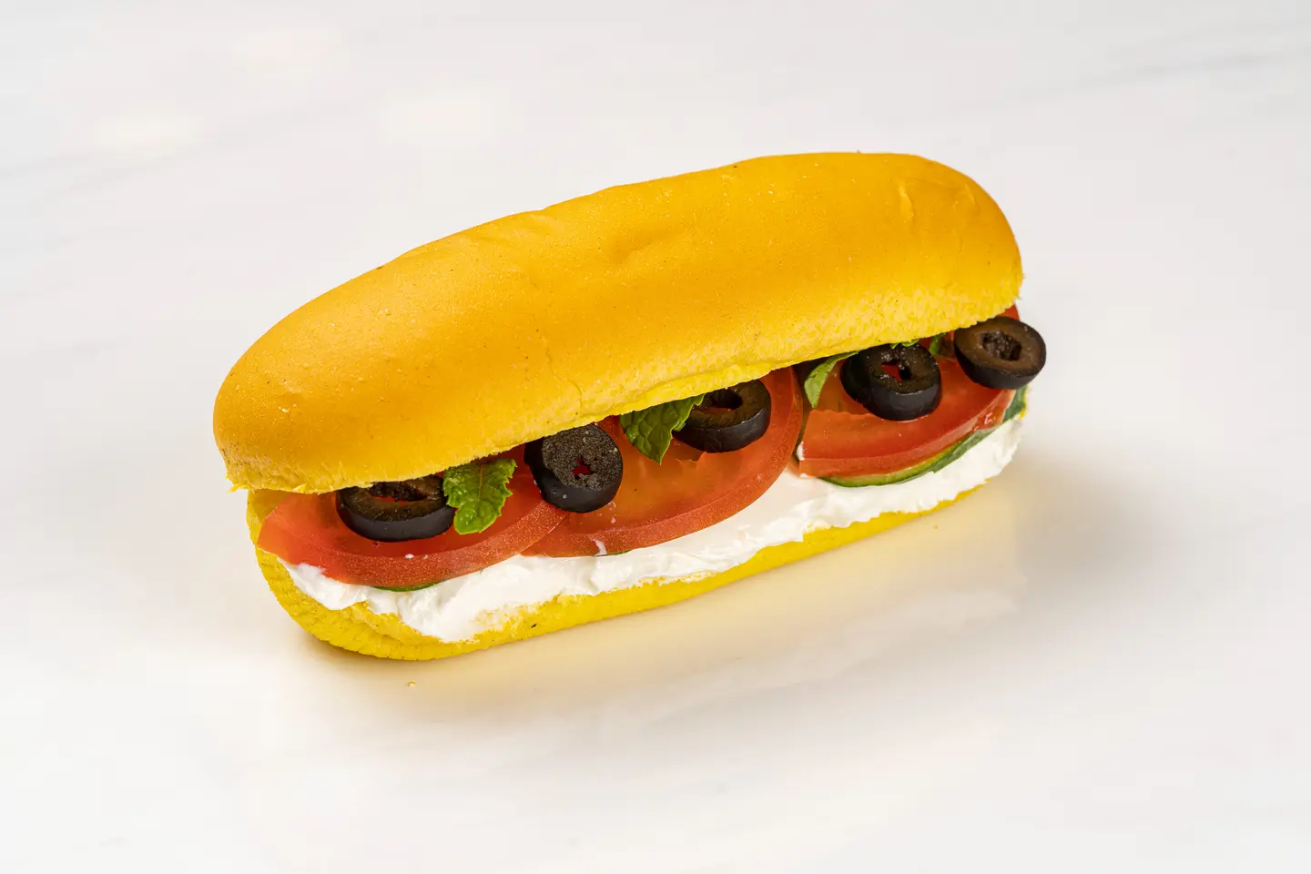لبنة بالخضار