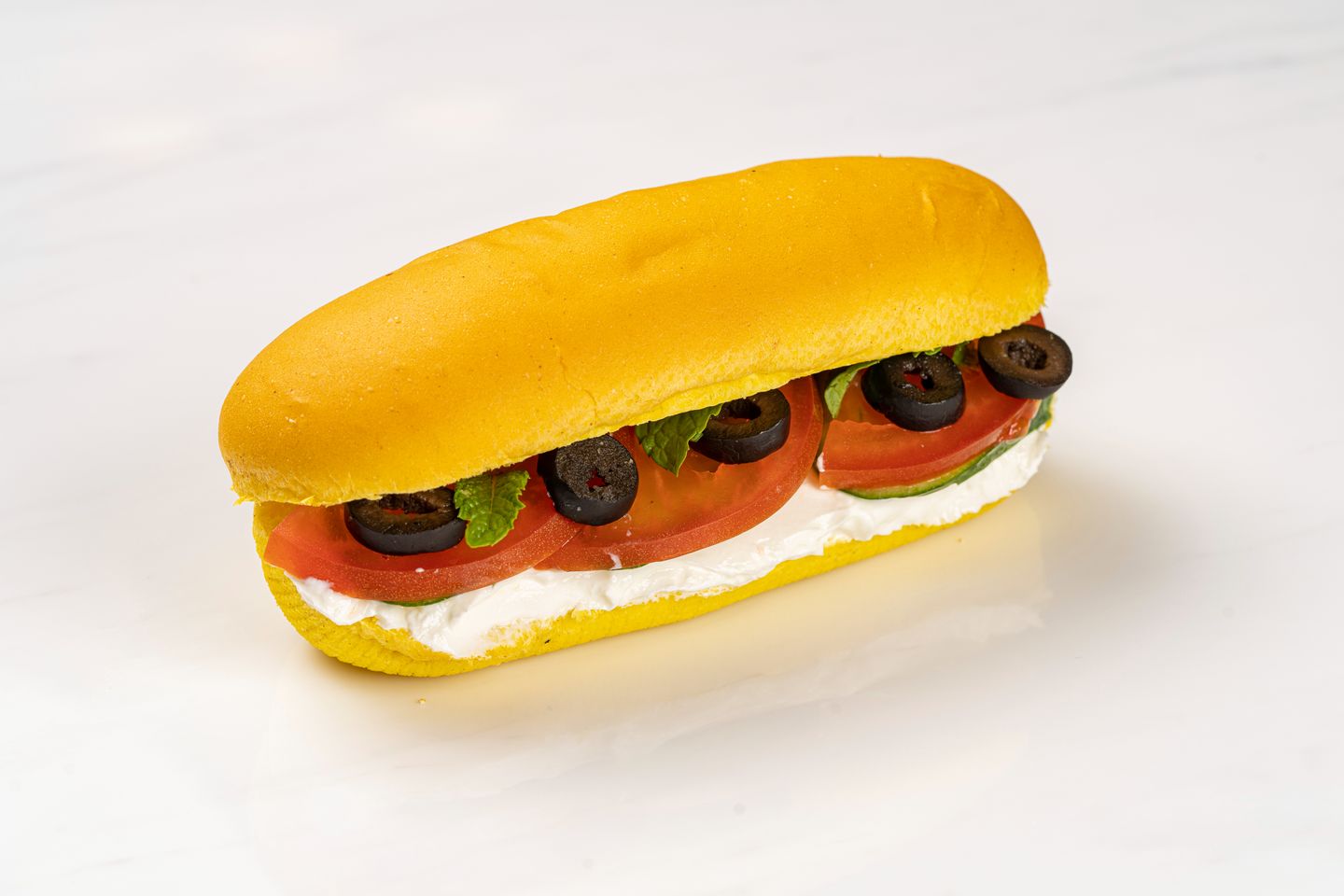 لبنة بالخضار