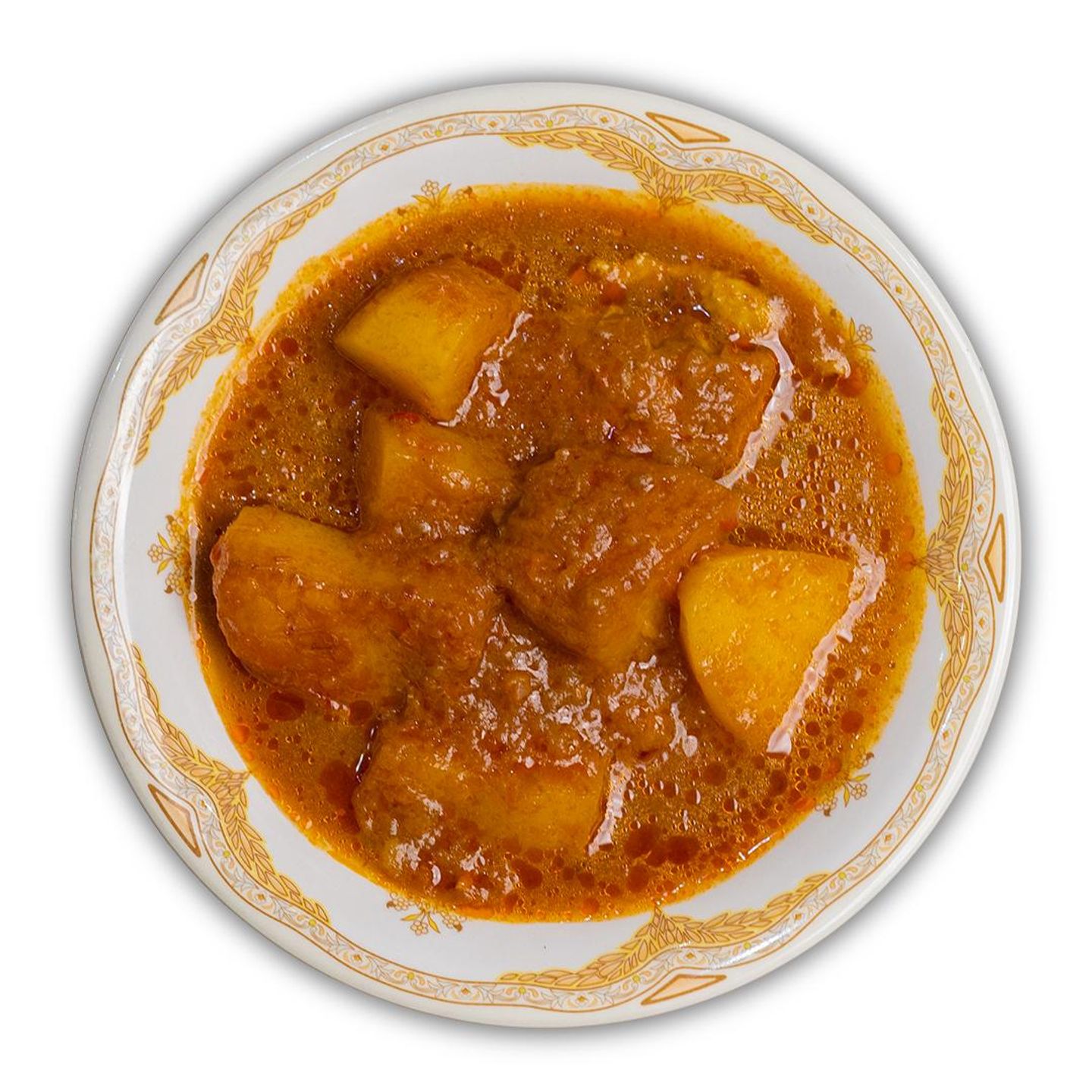 بطاطس بالدجاج