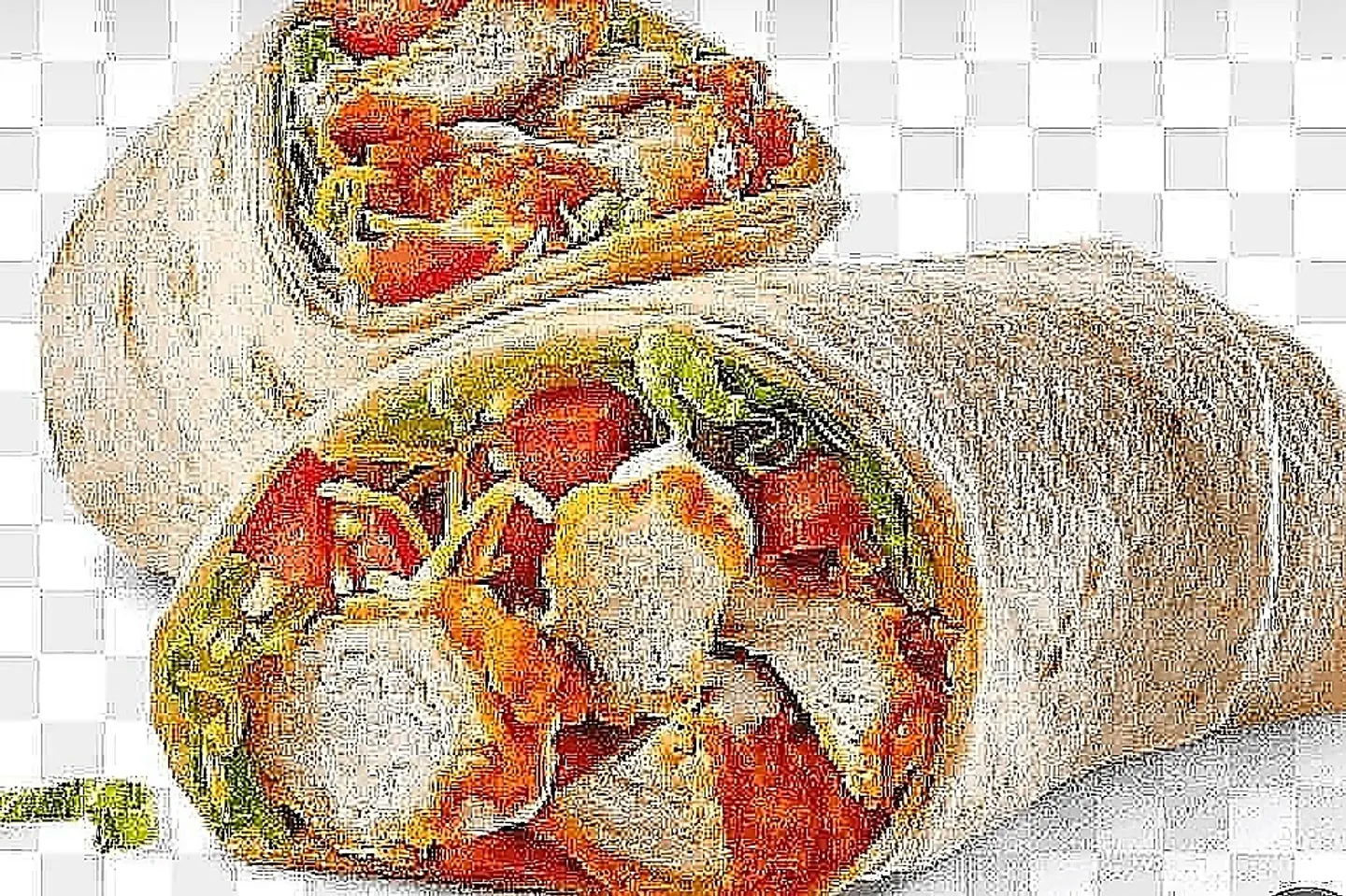 تورتيلا دجاج حار