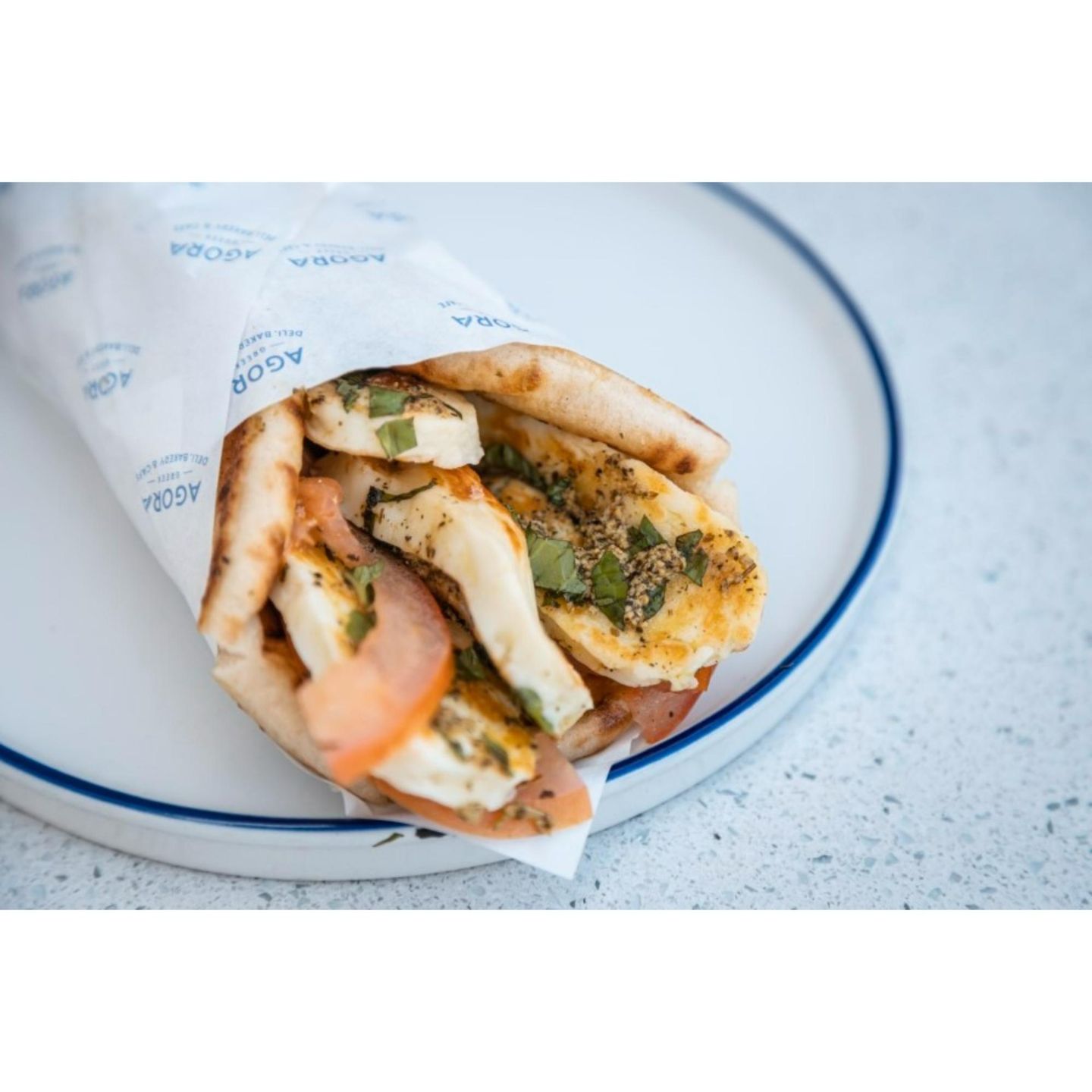 Halloumi Gyro Wrap