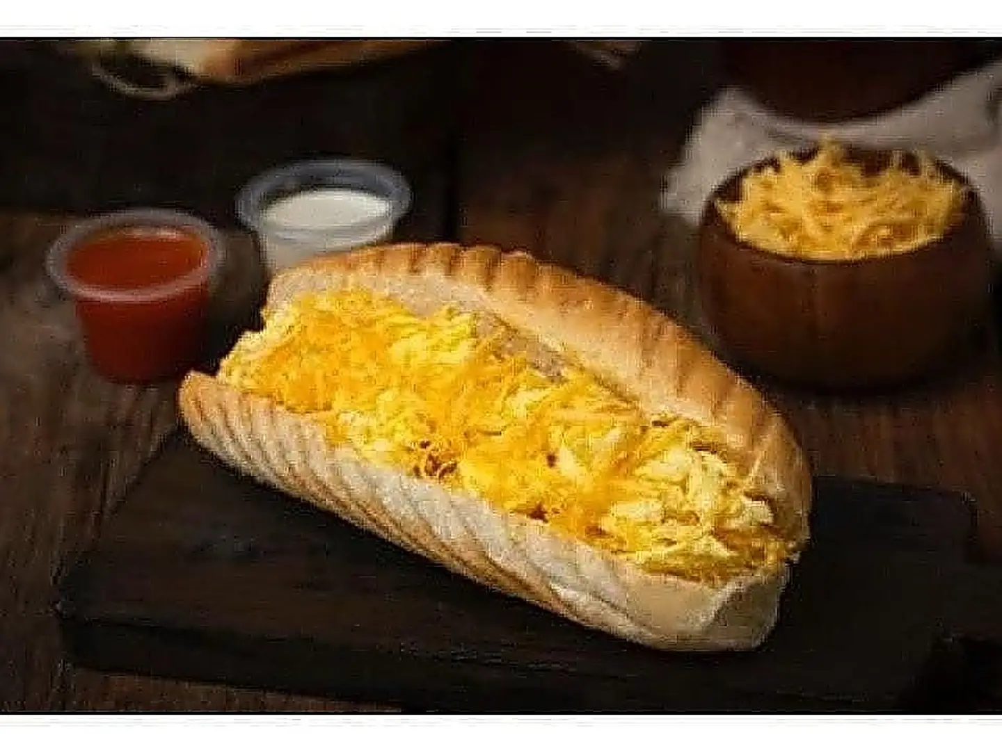 Cheddar Egg Sandwich