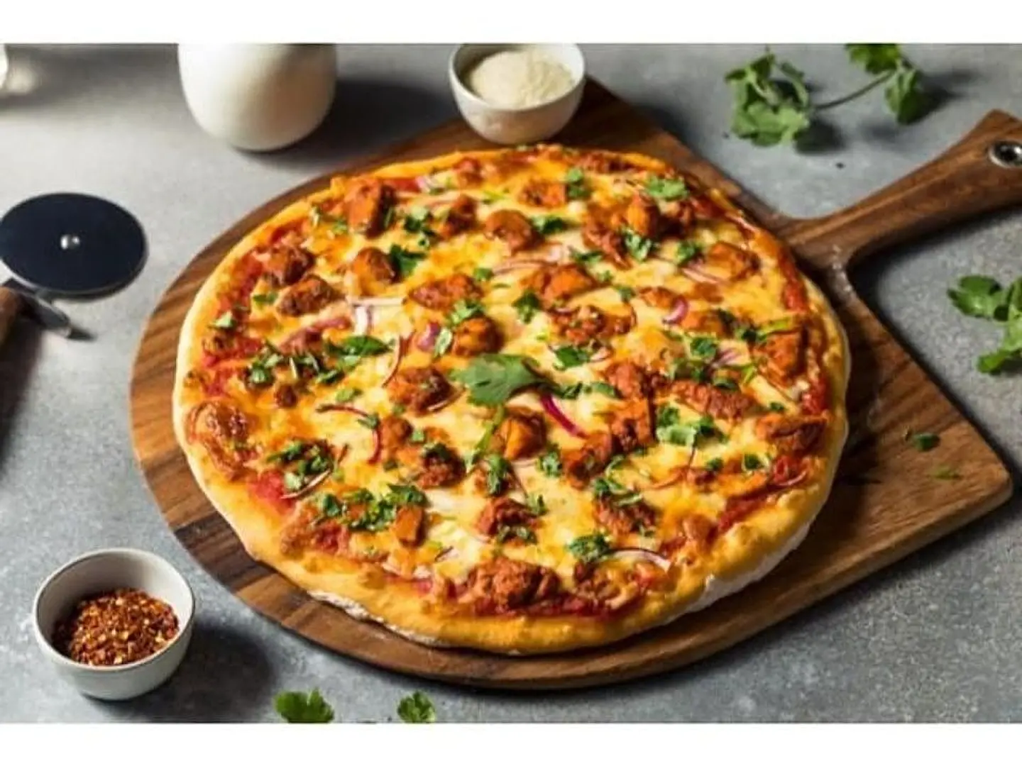 Chicken Pieces Pizza