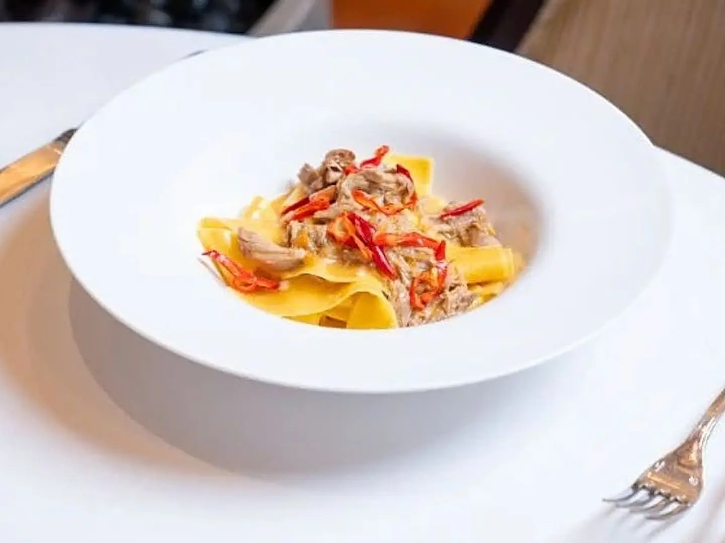 Pappardelle Al Ragu' Di Capretto