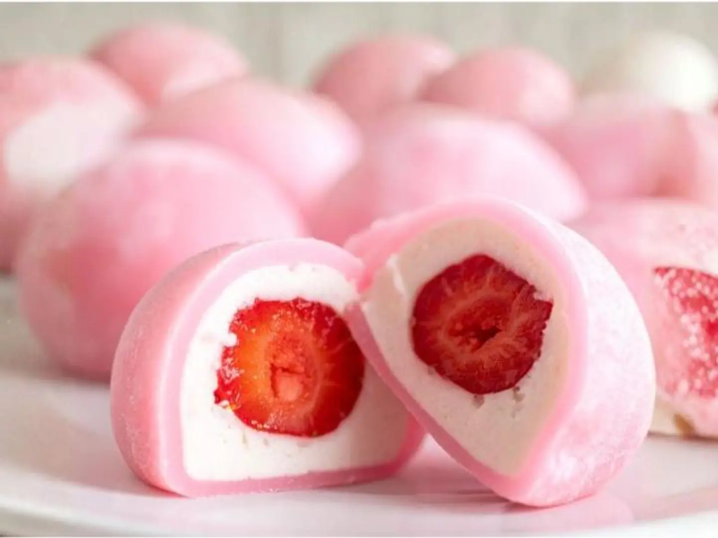 Strawberry Mochi