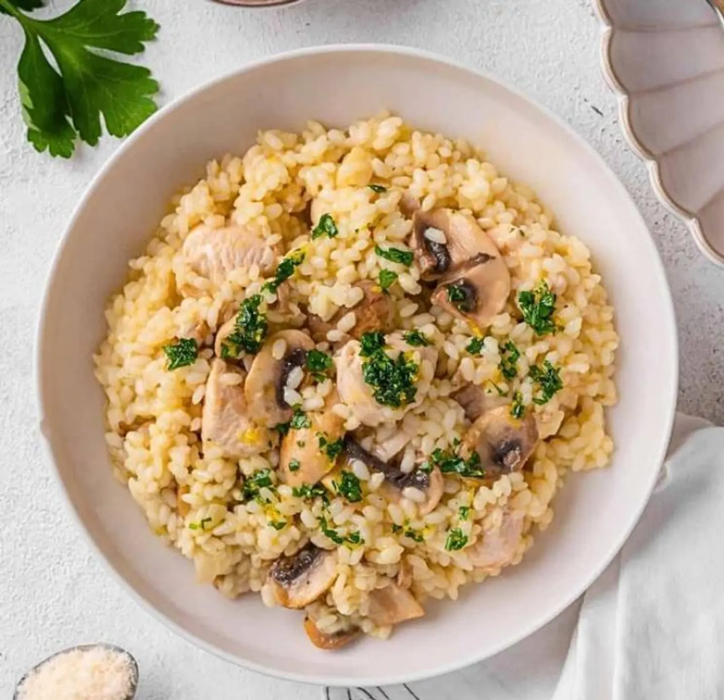 Mushroom Risotto