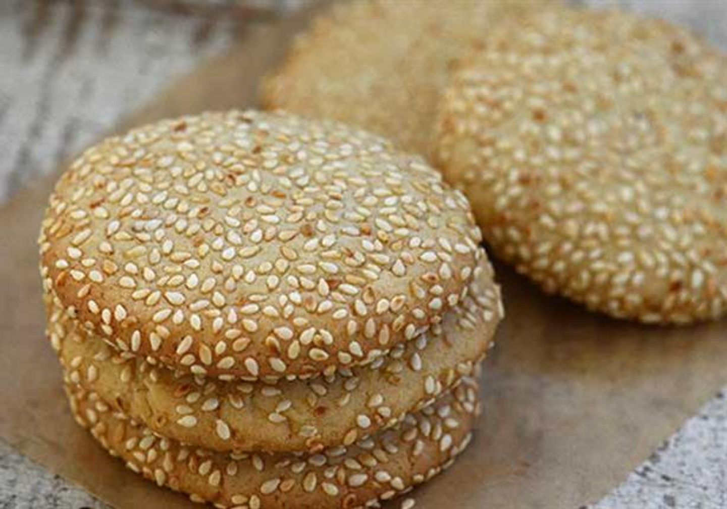 Sesame Biscuits