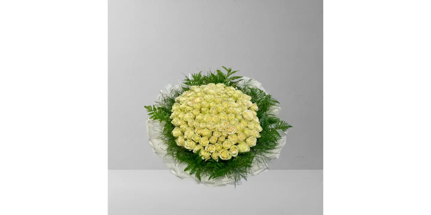 باقة أبيض كبيرة 2