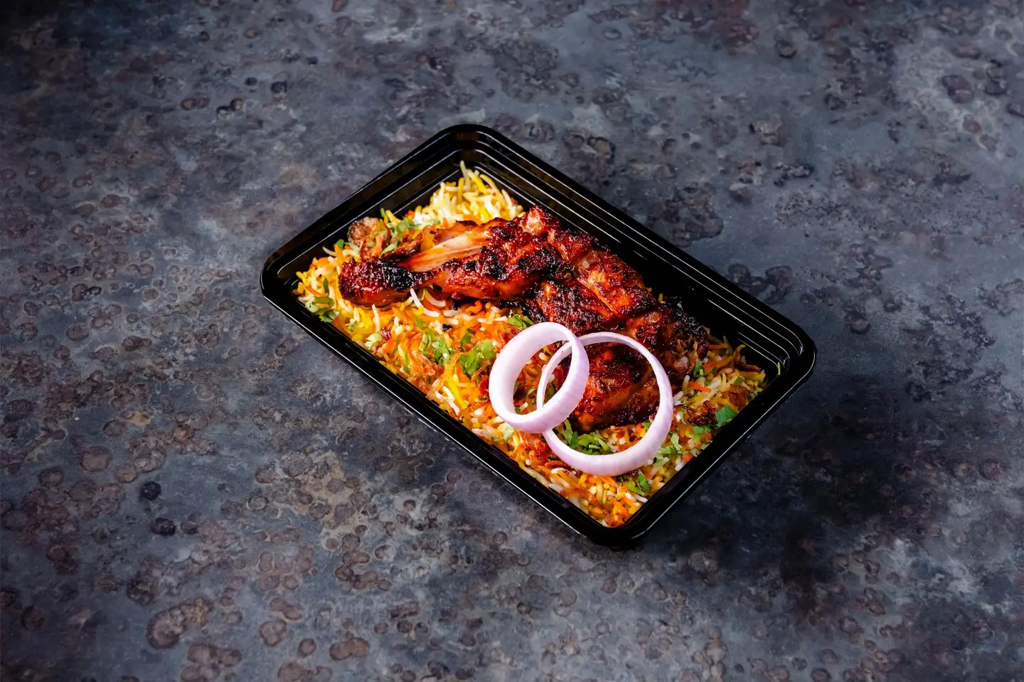 Biryani Rice With Chicken Tikka