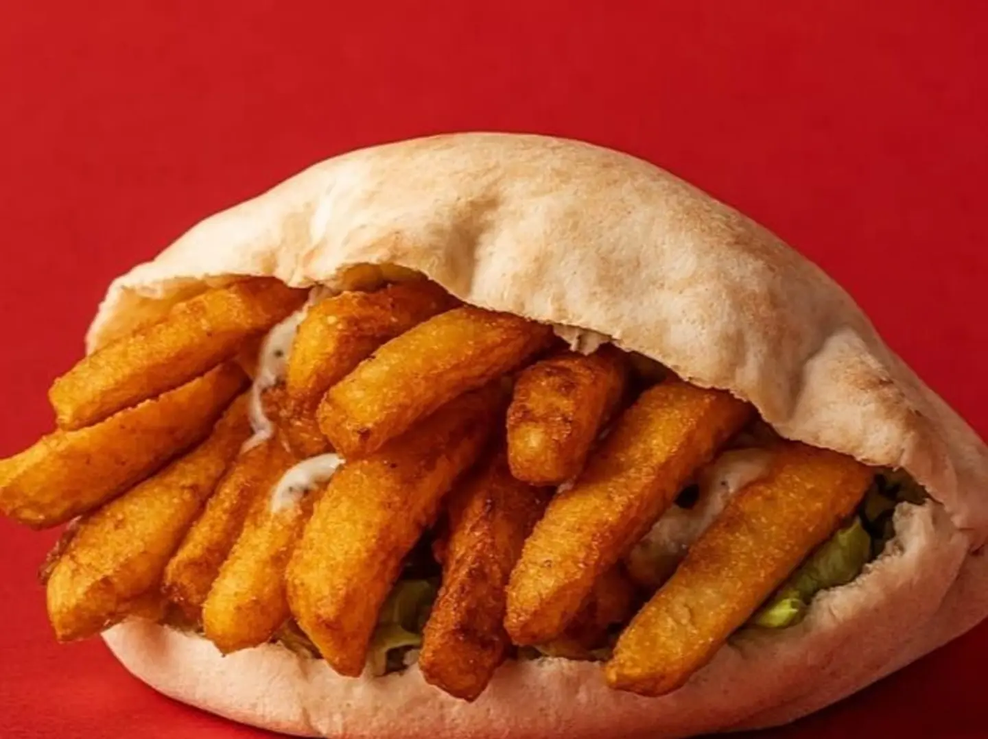 French Fries Sandwich