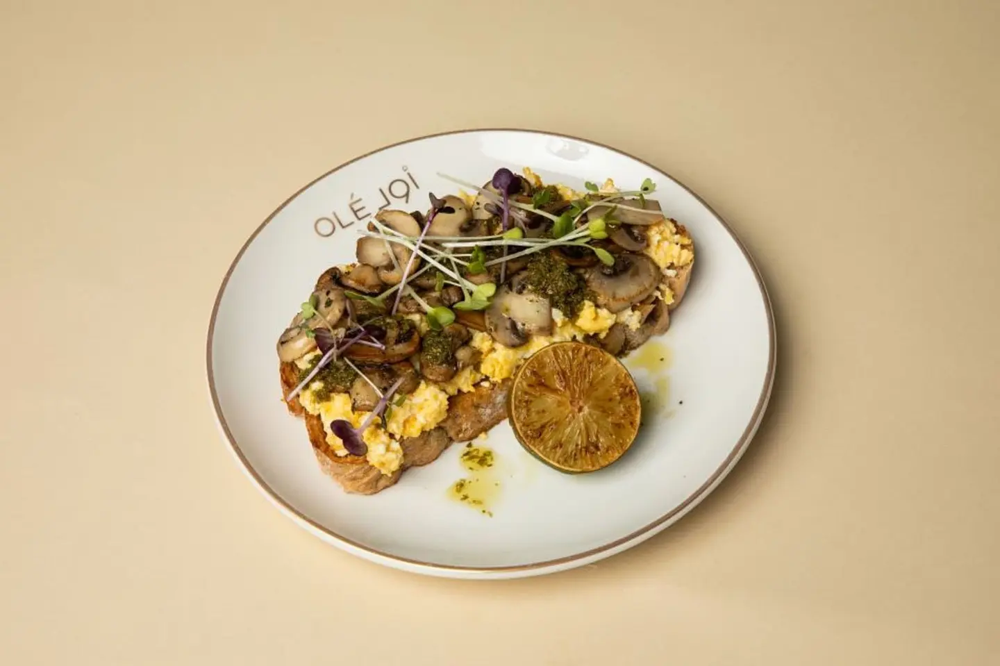 Scramble Truffle Mushroom
