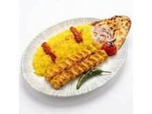 كباب دجاج بالزعفران