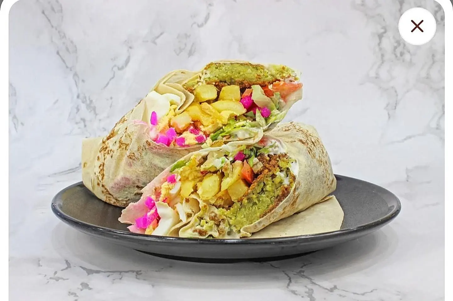 Falafel Sandwich Al Ghawar