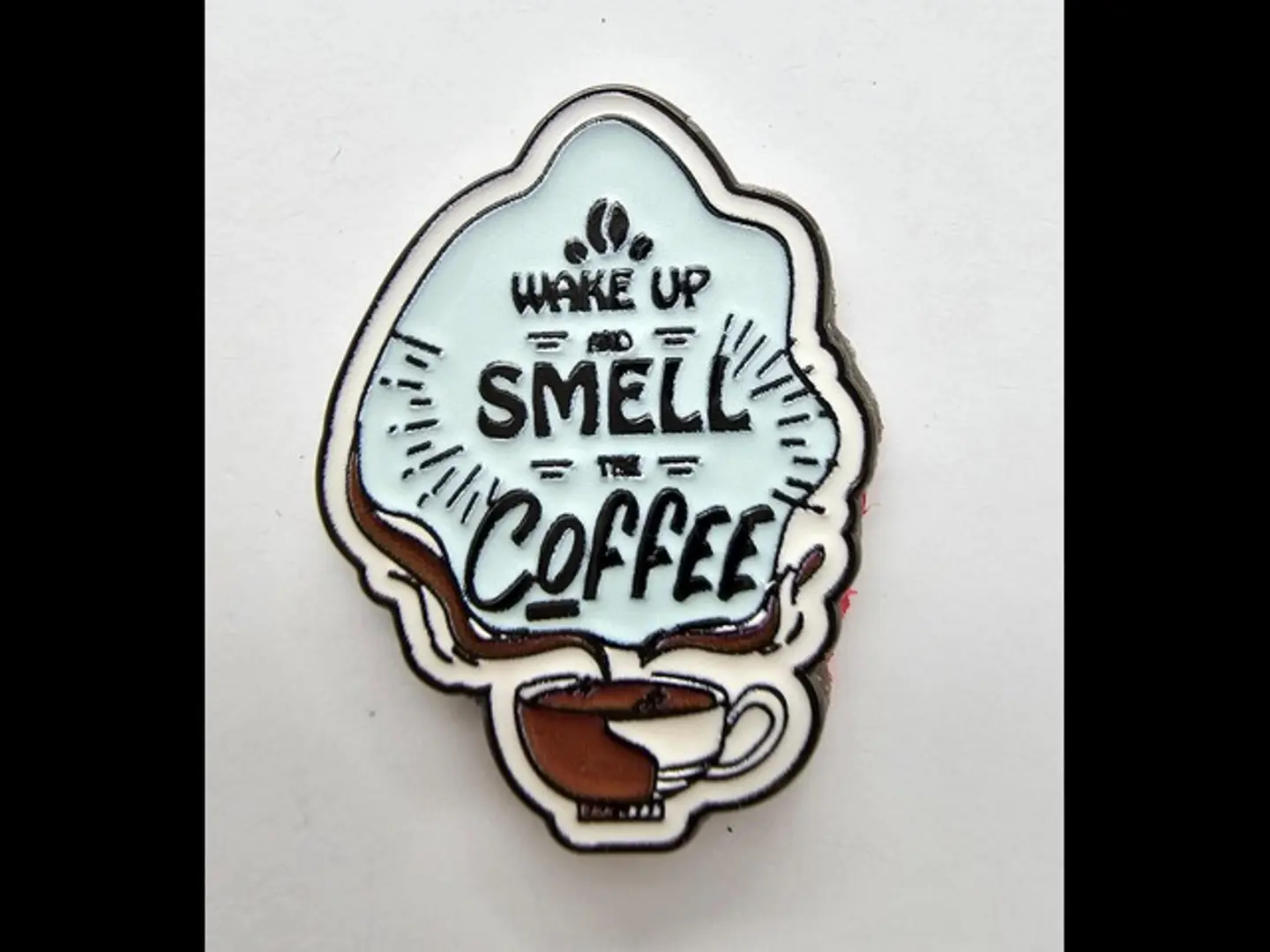 Coffee Love Metal Mobile Sticker 0309