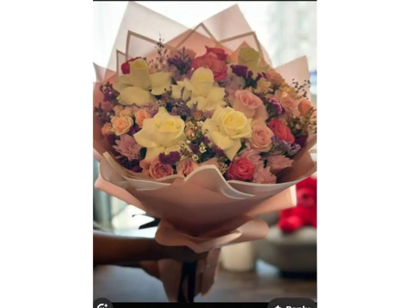 بوكيه ورد ميكس رائع