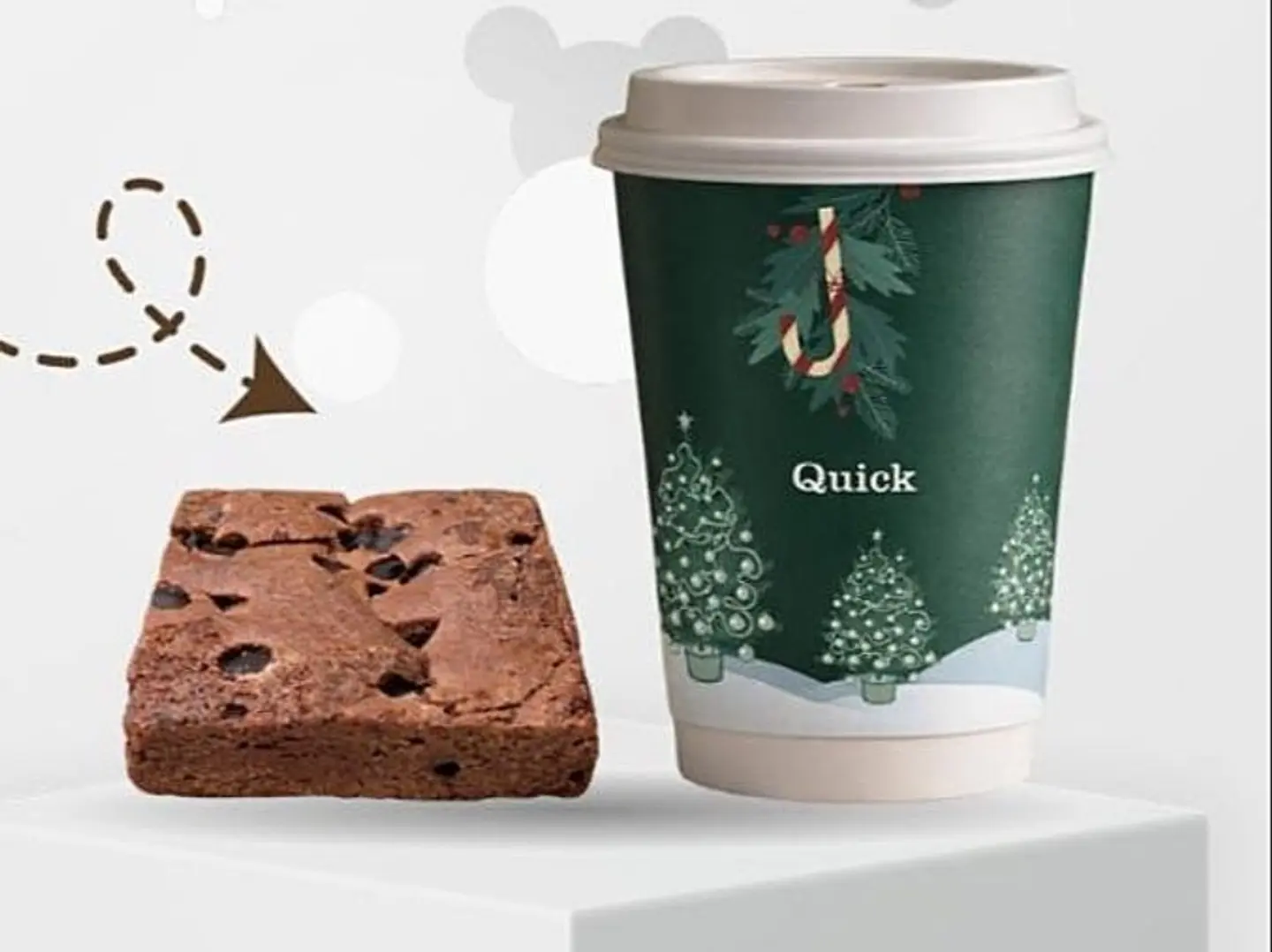 Today's Coffee And Brownies