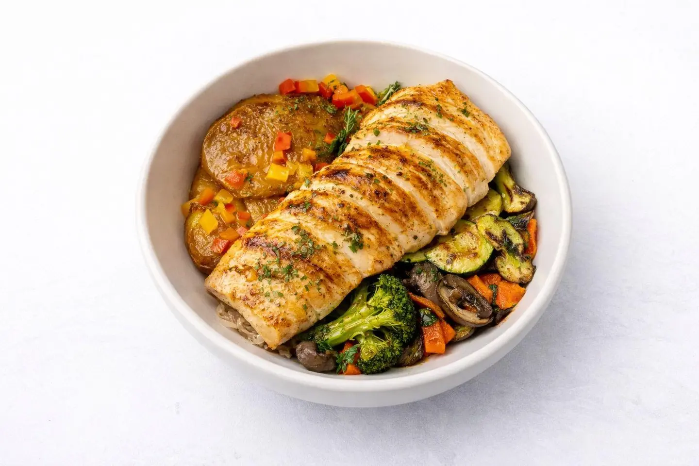Garden Smash Potato Chicken