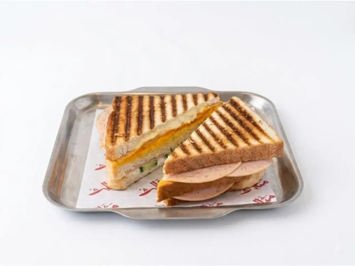 Chicken Mortadella Toast Sandwich
