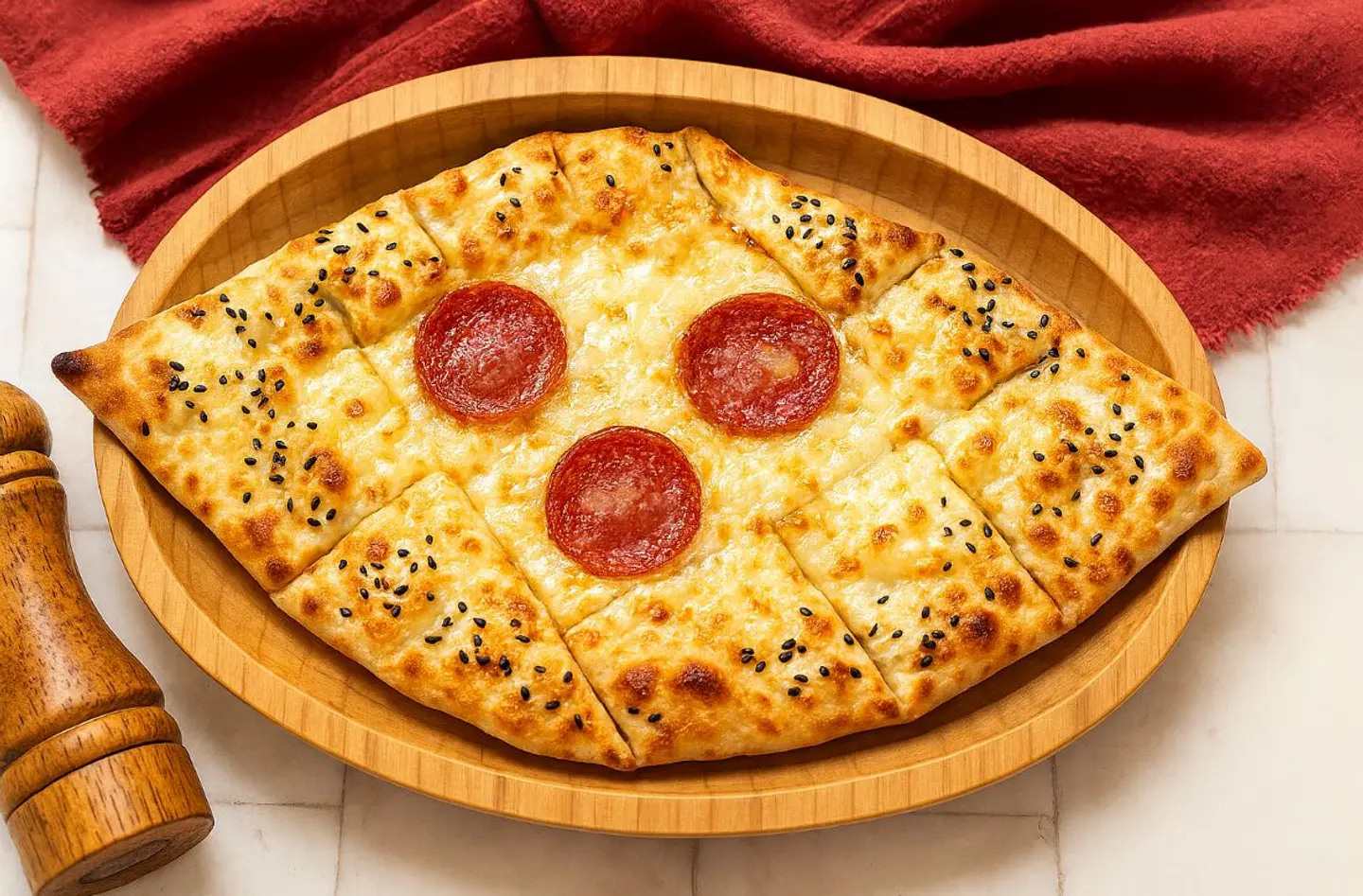 فطيرة بيبروني