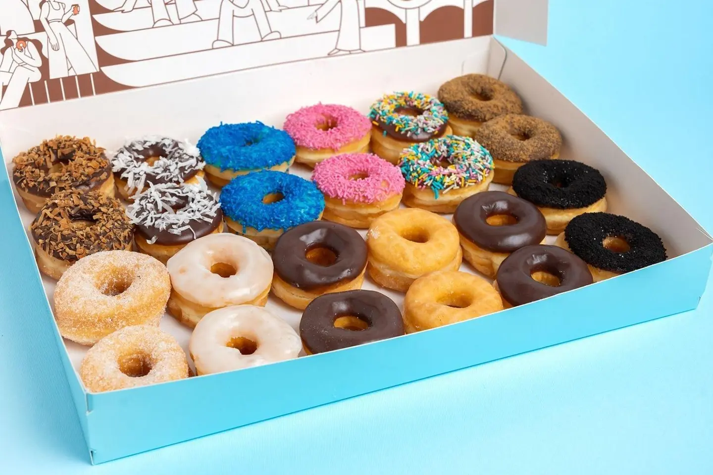 24piece Baby Donut Box